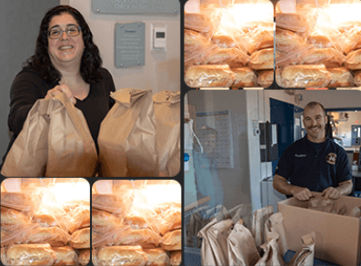 Operation Turkey Sandwich at Church of the Holy Cross